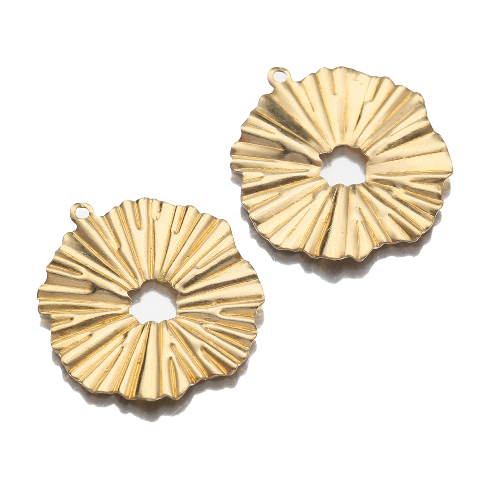 Ethnic Fashion Jewellery - 20 pz/lotto in ottone sole fiori