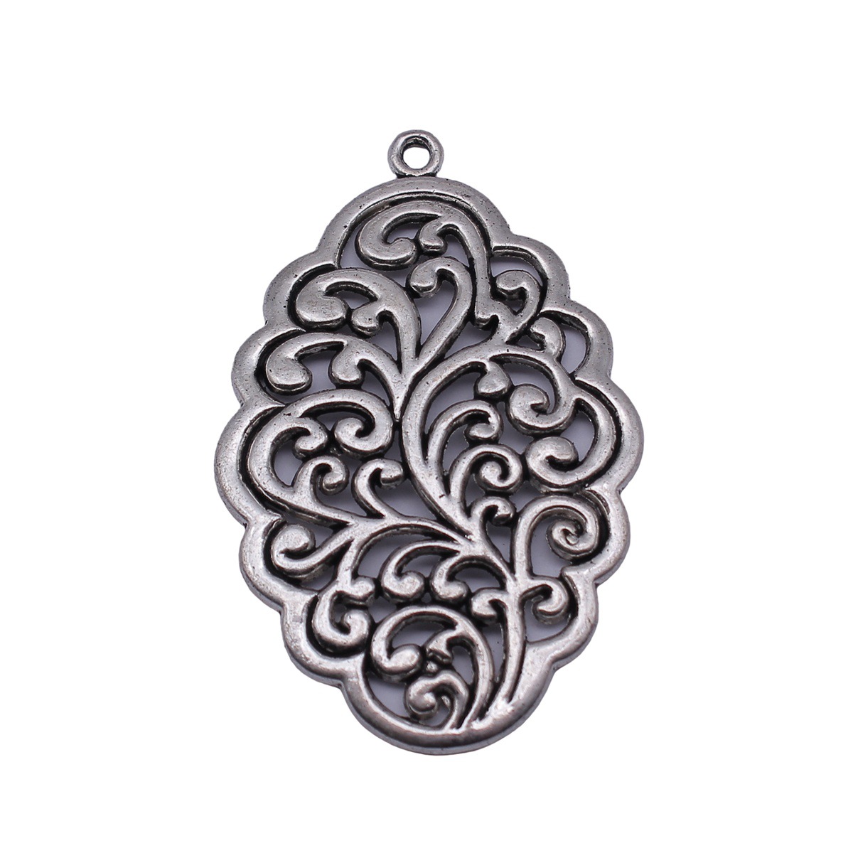 Ethnic Fashion Jewellery - Ciondolo Mandala Etnico Boho, Charm Fiore