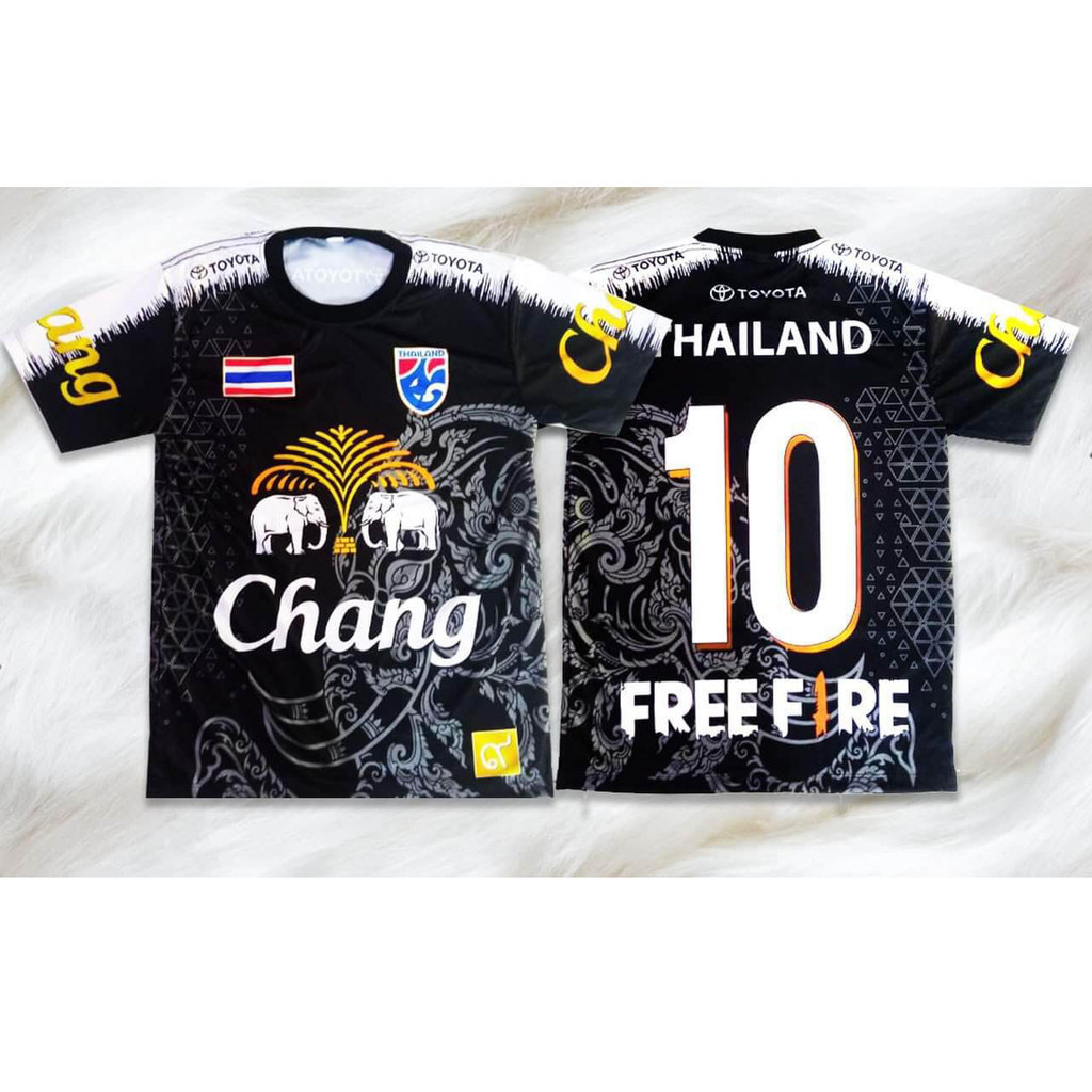 Thai Silk Blouse - Maglia da Calcio Thailandia Numero 10