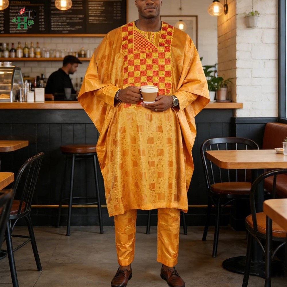 Nuovo Abbigliamento Africano p - Boubou Men Africa recensione e prezzo