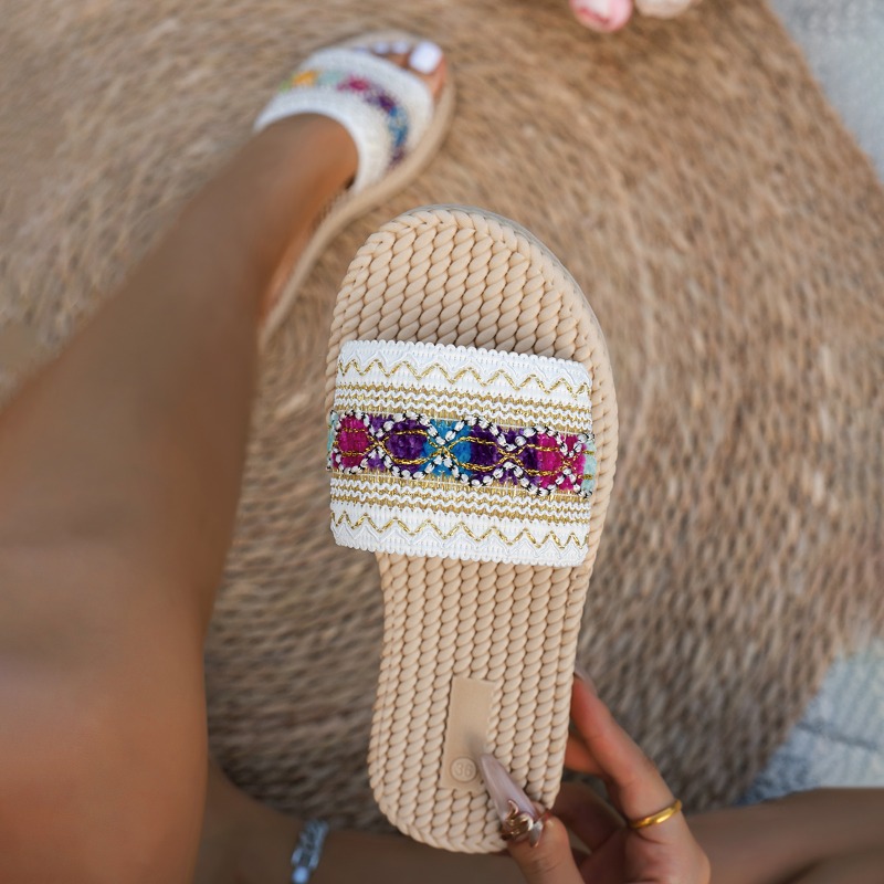 Ciabatte da donna per esterni, - Ethnic Fashion Designers recensione e prezzo