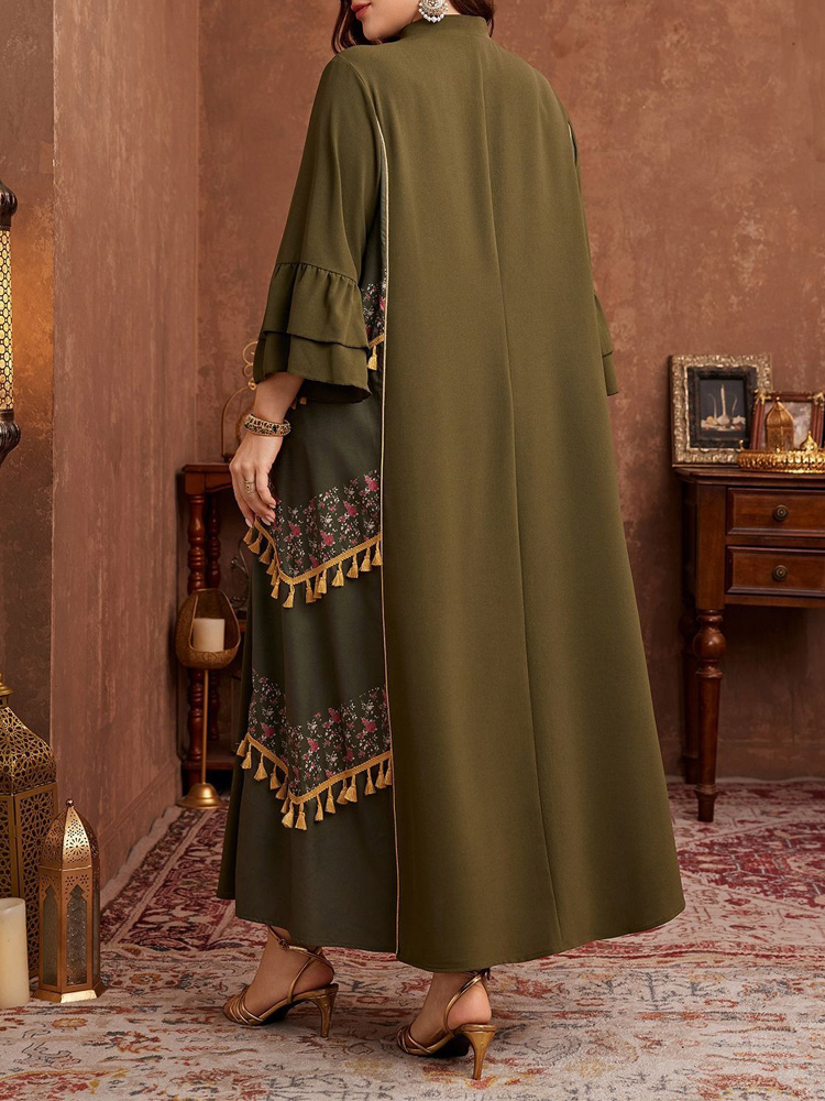 GIBSIE Abito Abaya Plus Size c - Ethnic Style Dresses recensione e prezzo