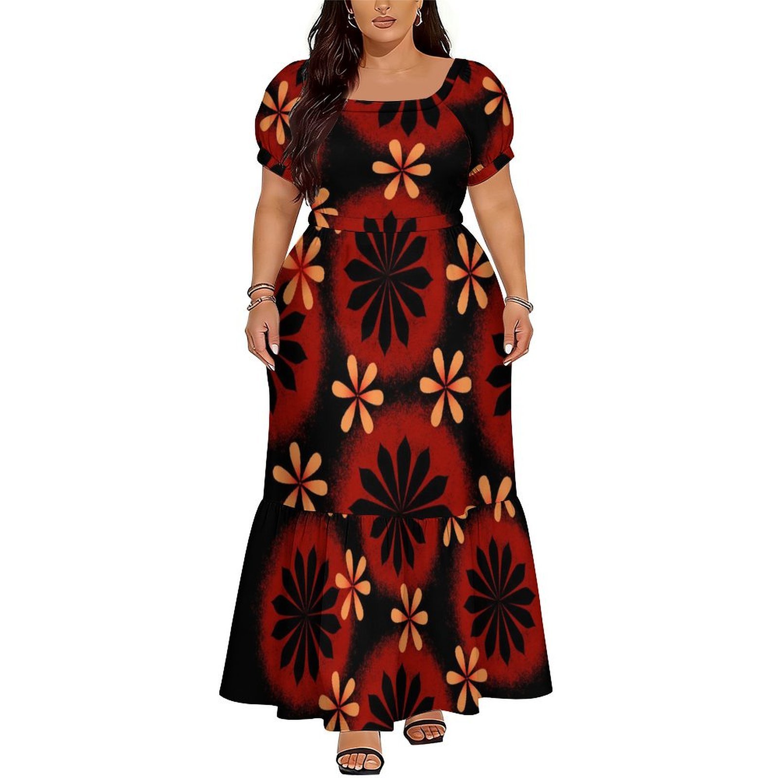 Abito da donna comodo a manich - Ethnic Style Dresses recensione e prezzo